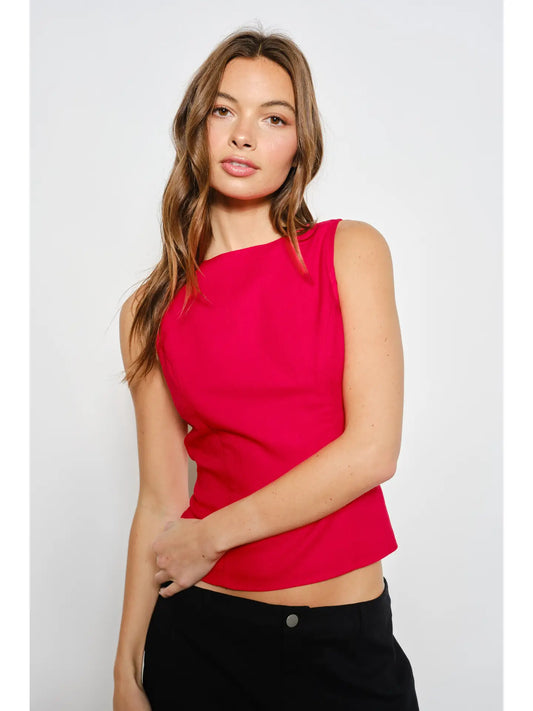 Chase Open Back Top