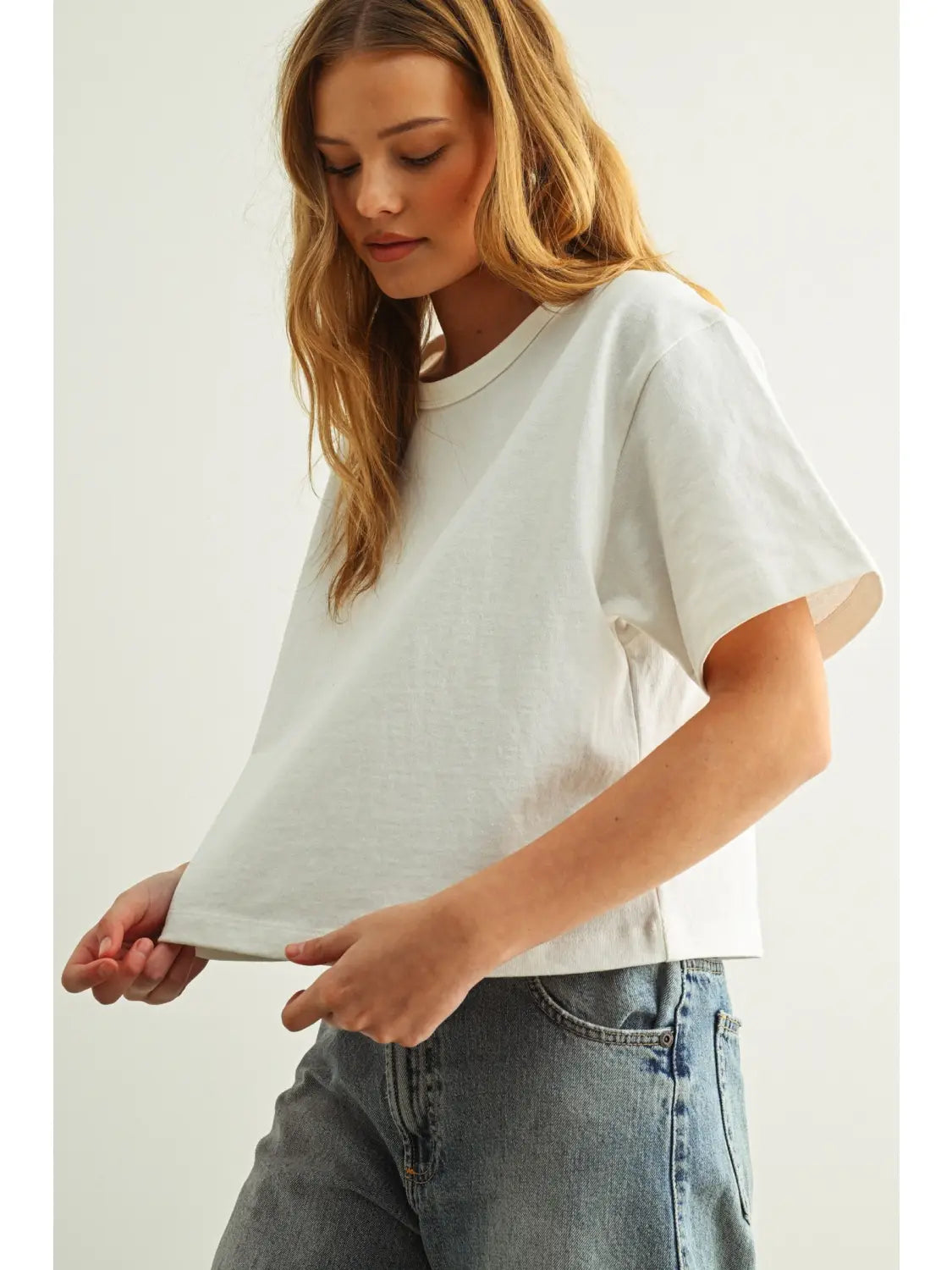 Short Sleeve Knitted Top