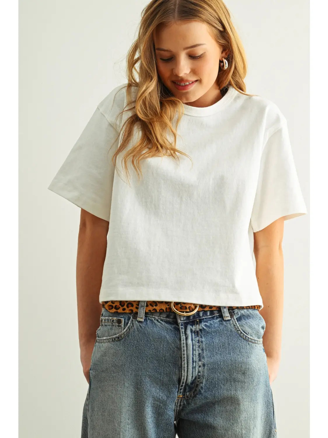 Short Sleeve Knitted Top