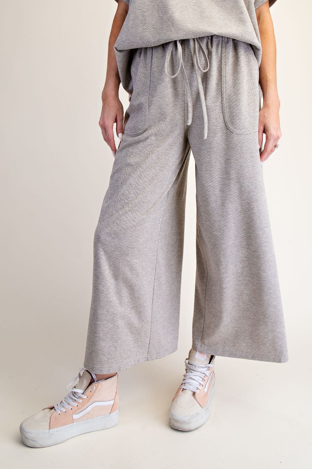 Brushed Soft Wide Leg Pants