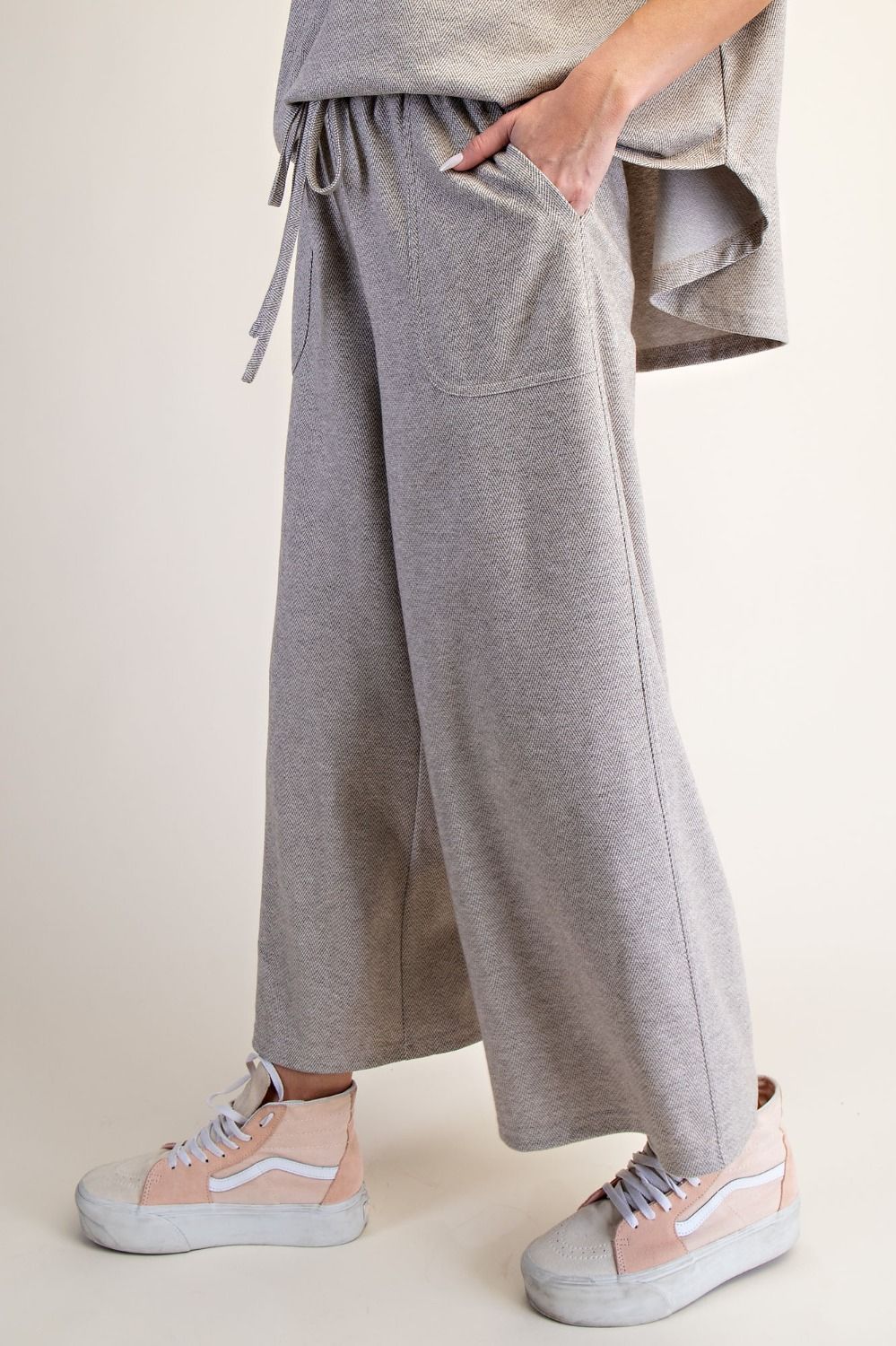 Brushed Soft Wide Leg Pants