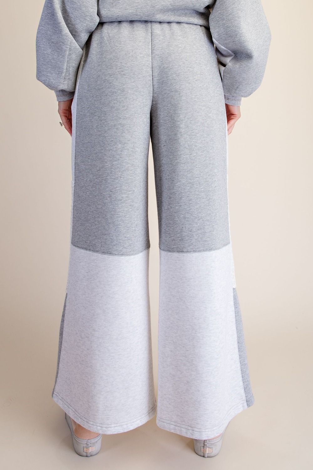 Crochet Mix Terry Knit Pants