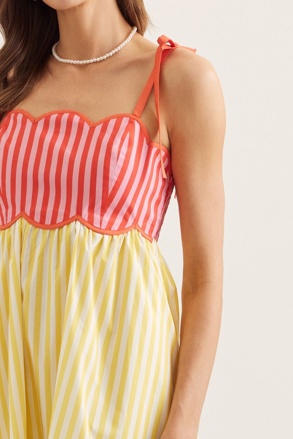 Strawberry Lemonade Midi Dress