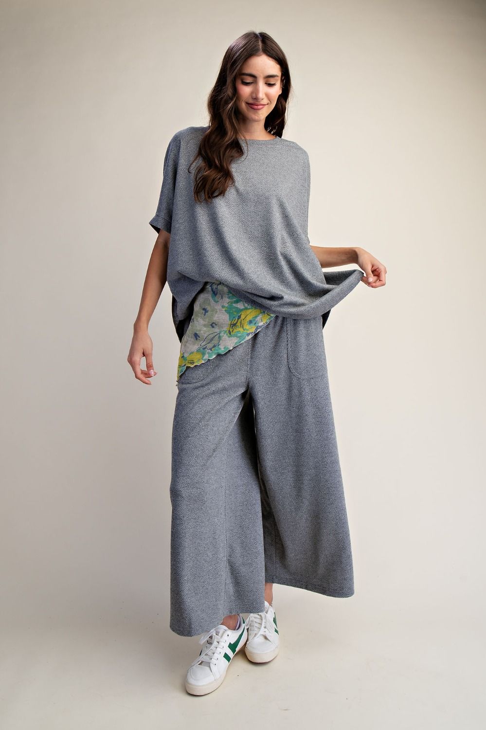 Brushed Soft Wide Leg Pants