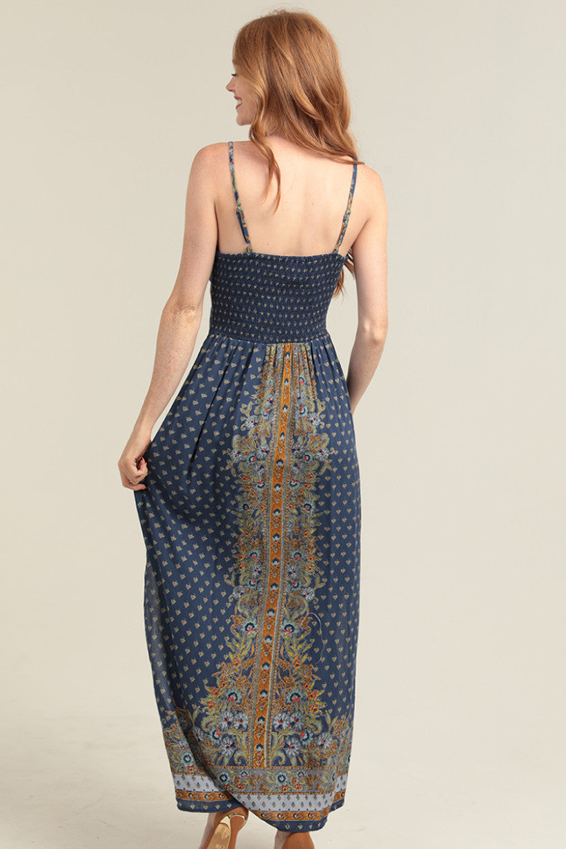 Twist Front Maxi Dress