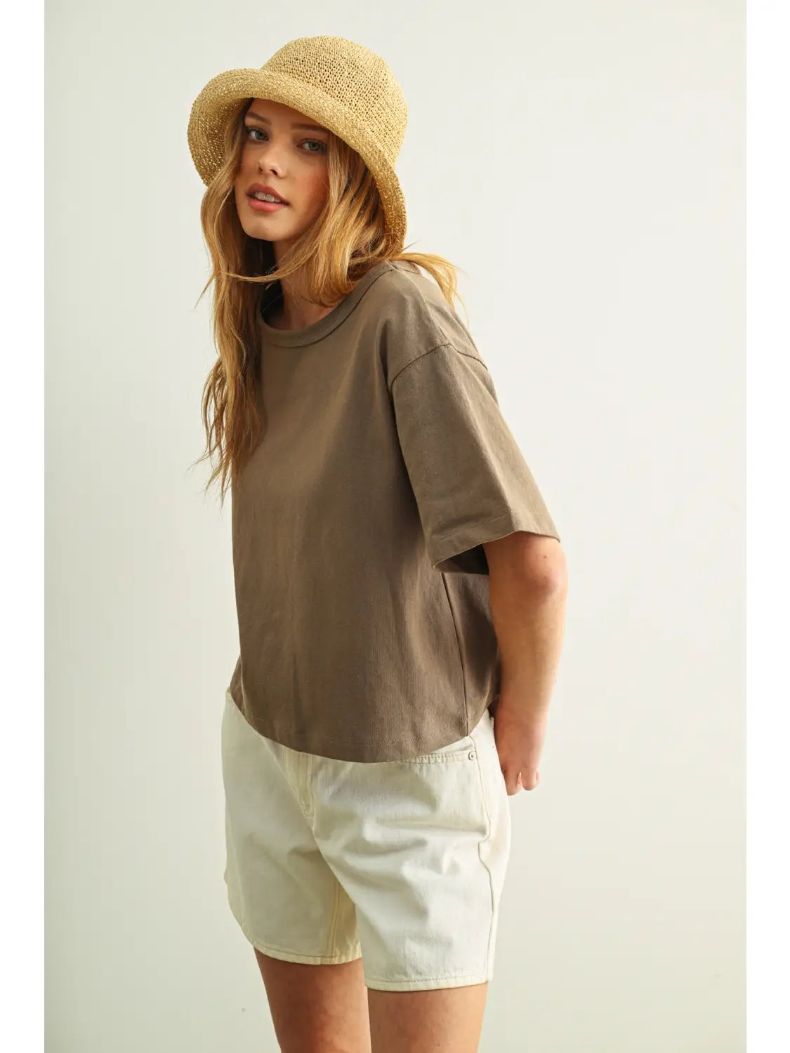 Short Sleeve Knitted Top