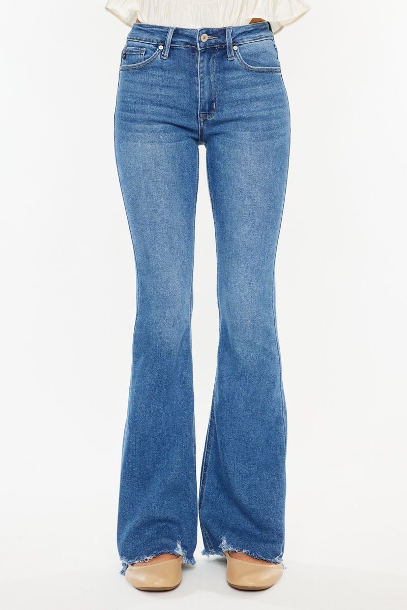 High Rise Bootcut Jeans