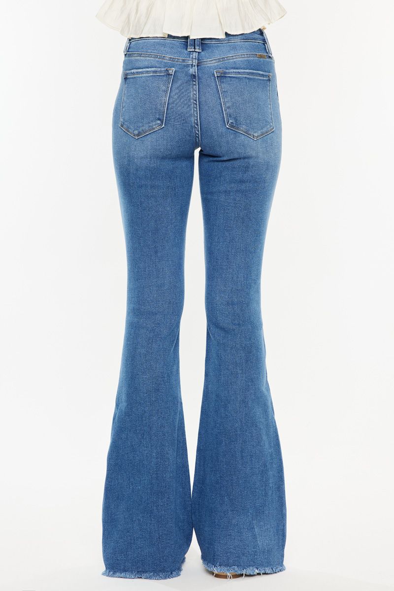 High Rise Bootcut Jeans