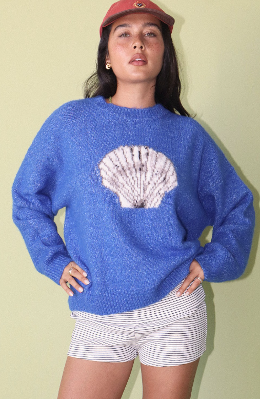 Seashell Knit Sweater