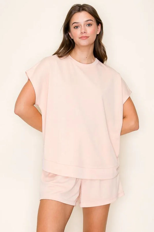 Modal Fabric Round Neck Sleeveless Top